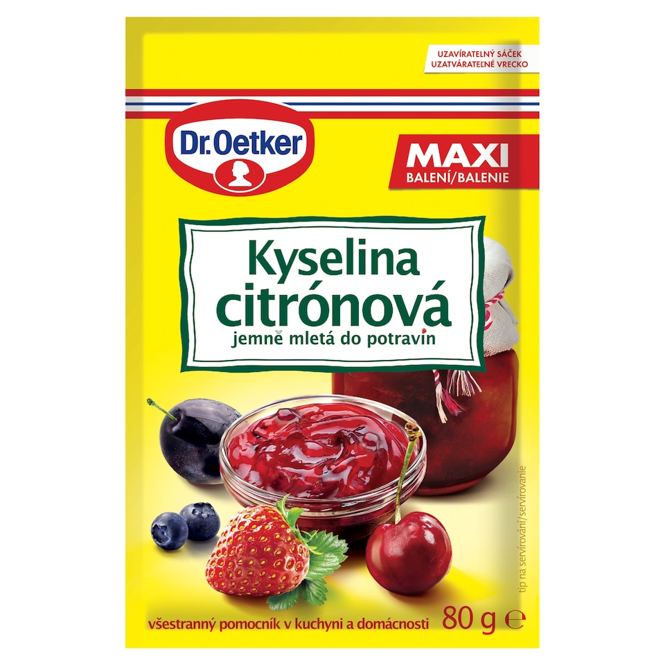 Dr. Oetker Citric Acid 80g