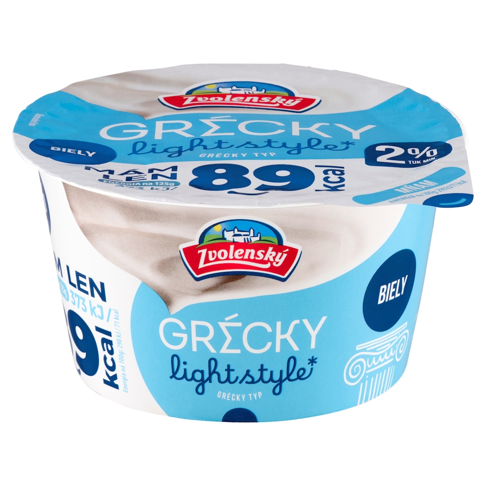 Obrázek 1 pro produkt Zvolenský Jogurt řeckého typu bílý 125g