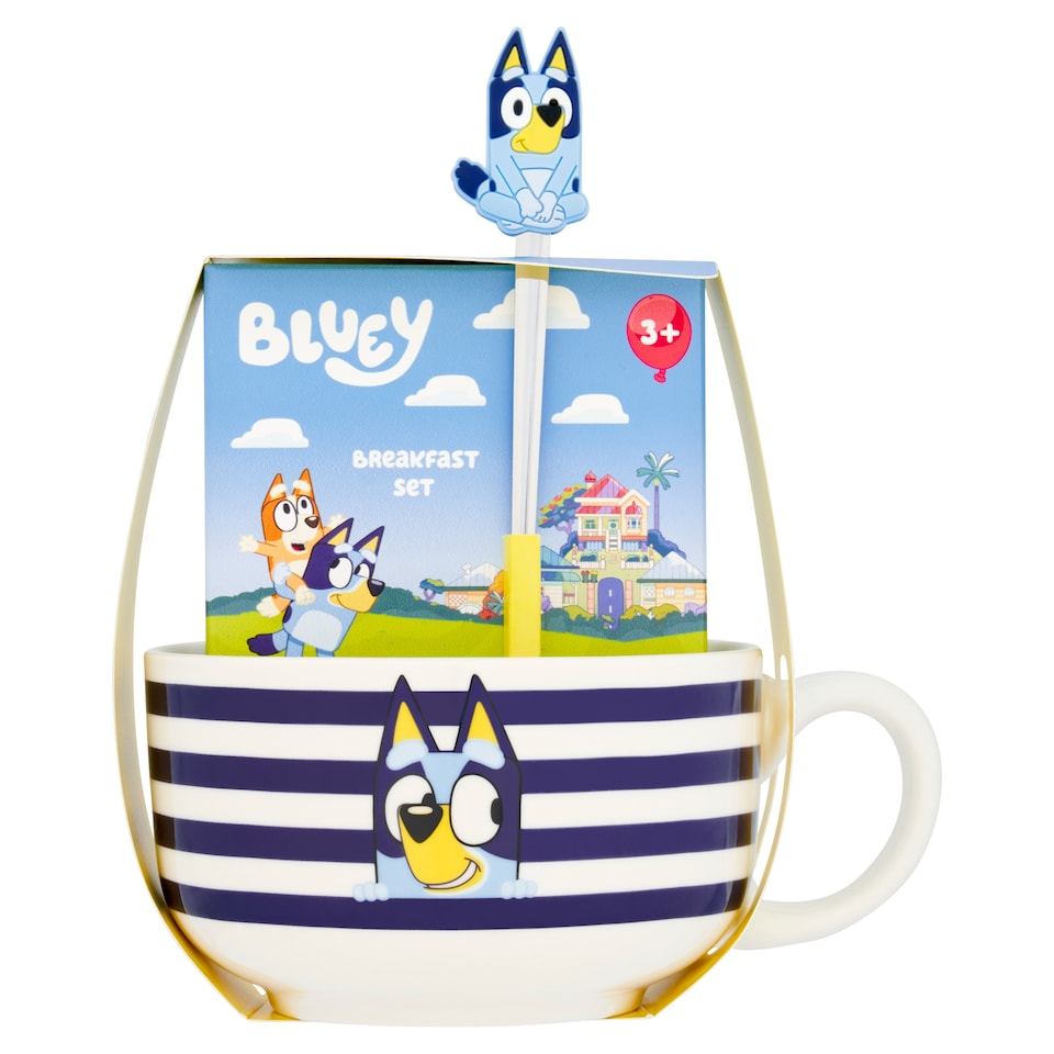 Bluey Breakfast Bowl Christmas Gift Set