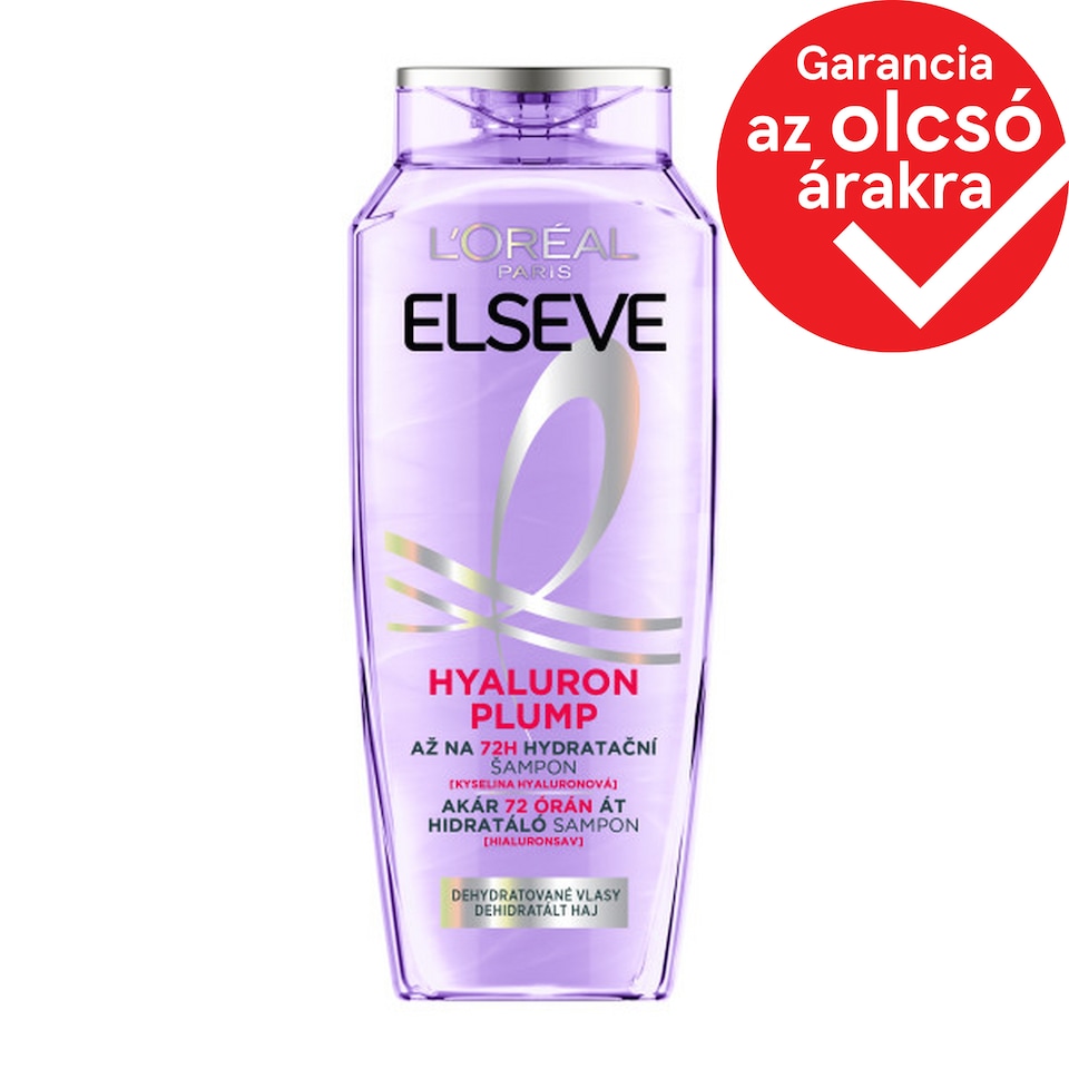 L´oréal Paris Hyaluron Plump 72 H hydrating shampoo with hyaluronic acid, 250 ml