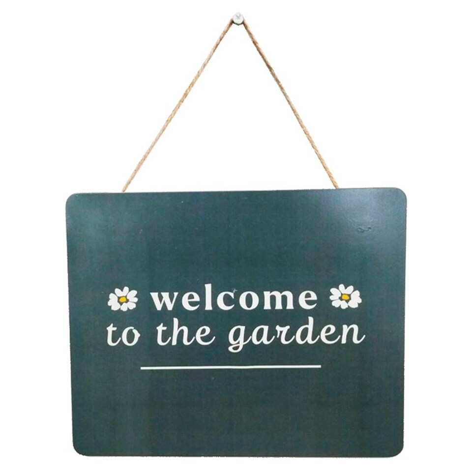 Tesco Garden Sign
