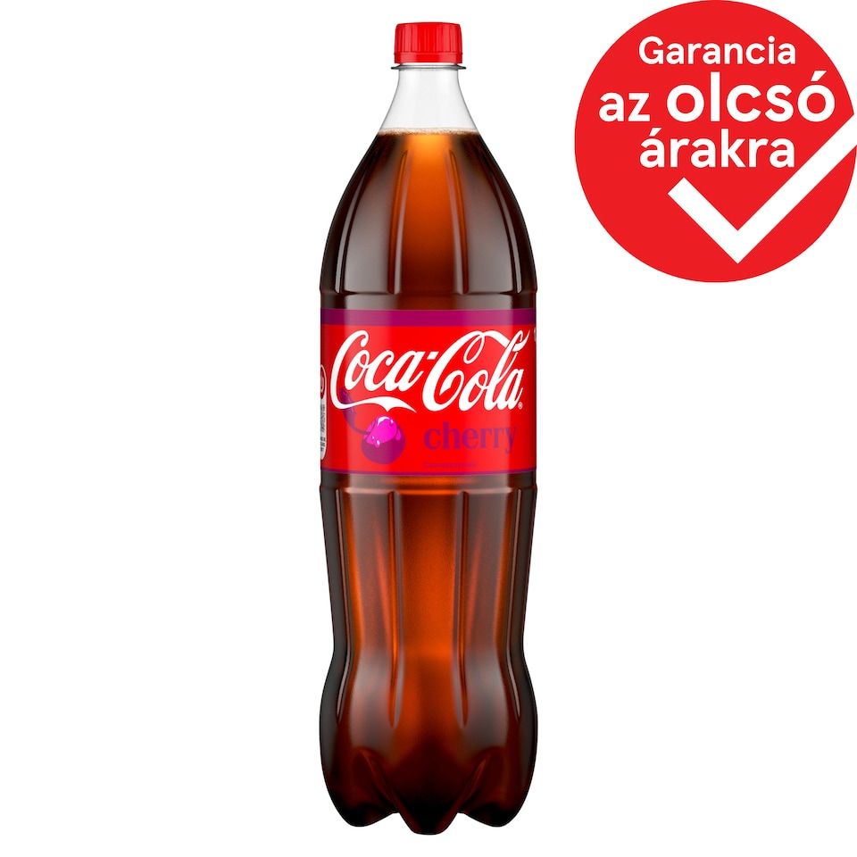 Coca-Cola Cherry colaízű szénsavas üdítőital cseresznye ízesítéssel 1,75 l