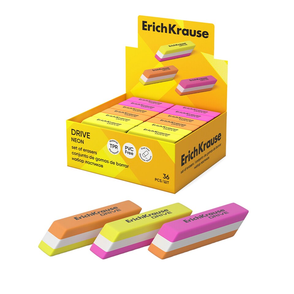 Erich Krause Drive neon radír  1. kép