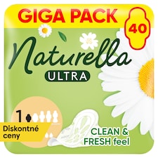 Naturella Ultra vložky s krídelkami Normal – veľkosť 1 40 ks