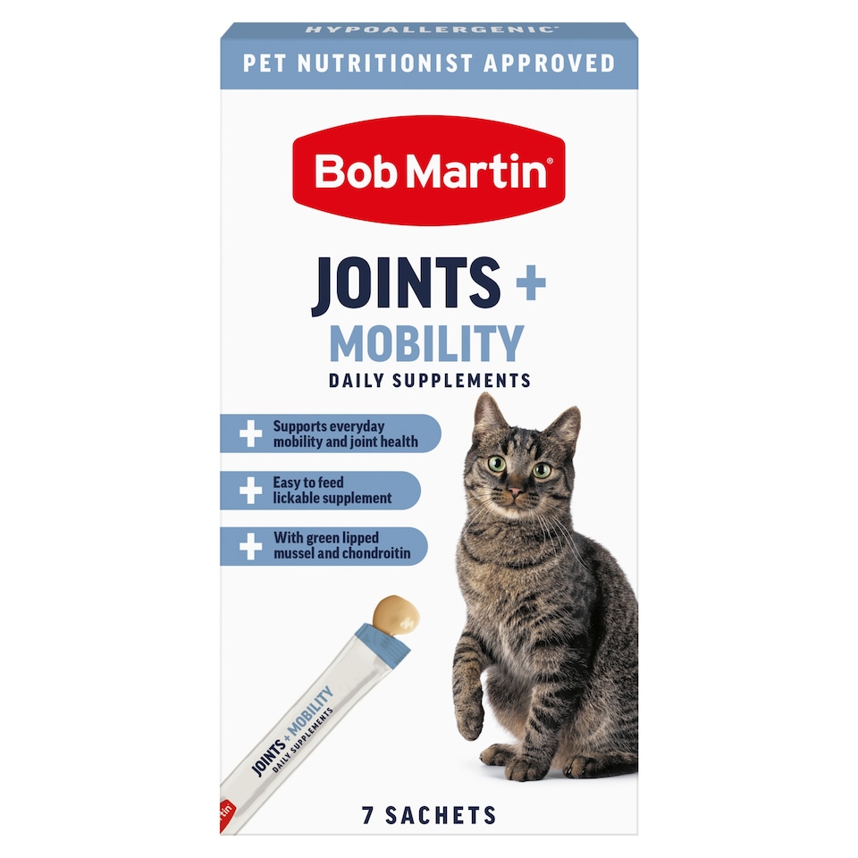 image 1 of Bob Martin Joint + Mobility Daily Supplements 7 Sachets 105G