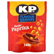 KP Flavour Kravers Smokin' Paprika Peanuts 140g
