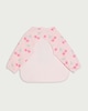 image 2 of Disney Minnie Mouse Long Sleeved Bib in Pink
