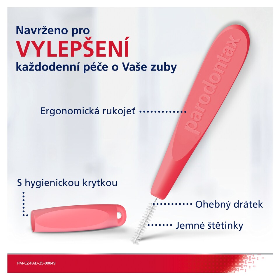 image 1 of Parodontax Gum Expert Interdental Brushes Size 2 ISO 0.5 mm 6 pcs