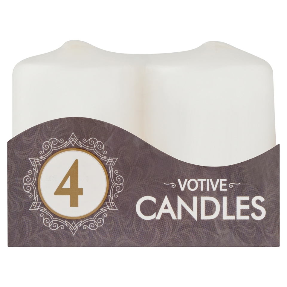 Admit Perleťové sviečky 4 ks