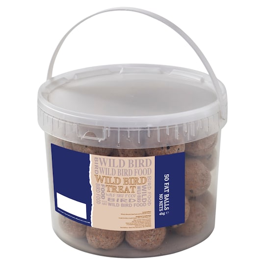 Wild Bird Treats 50 Fat Balls 4Kg Tesco Groceries