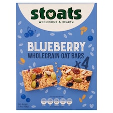 Stoats Blueberry & Honey Porridge Oat Bars 4 x 42g (168g)