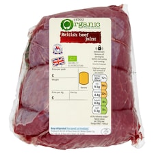 Tesco Organic Beef Roasting Joint