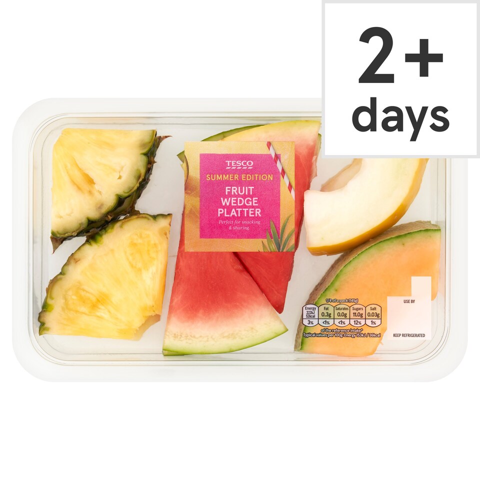 Tesco Fruit Wedge Platter 580g Tesco Groceries