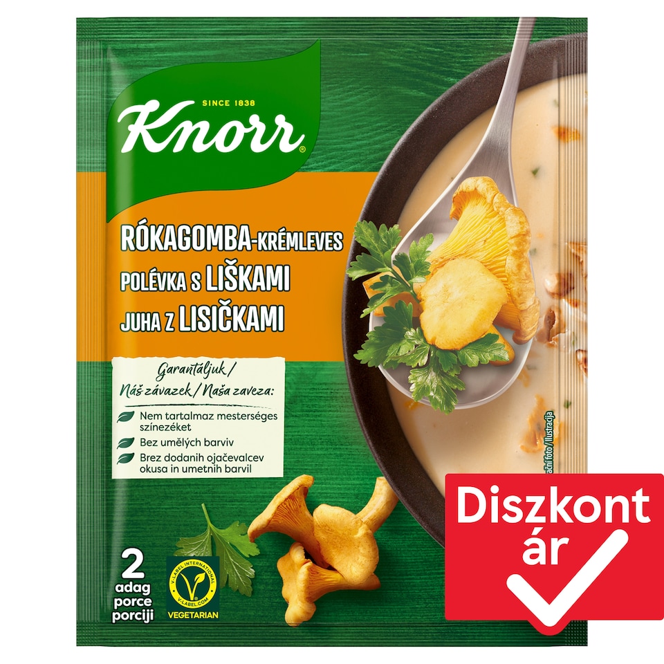 Knorr rókagomba-krémleves 56 g