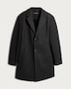 image 4 of F&F Single Breasted Side Pocket Coat in Grey