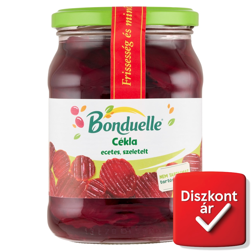 Bonduelle szeletelt ecetes cékla 540 g  1. kép