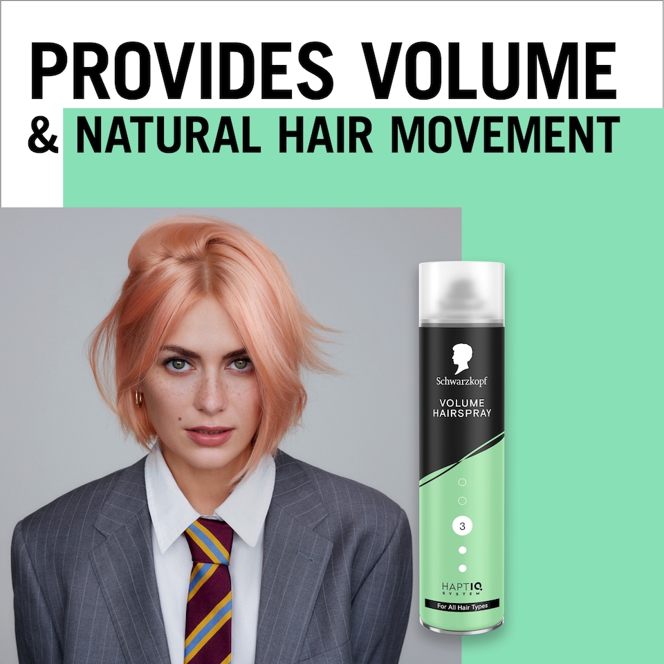 image 1 of Schwarzkopf Volume Hairspray 400ml