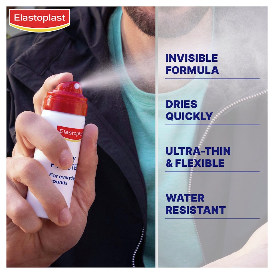 image 1 of Elastoplast Second Skin Protection Spray Plaster 40ml