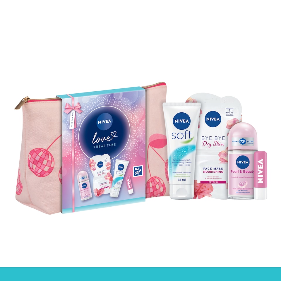 image 1 of NIVEA Love Treat Time Skincare Gift Set