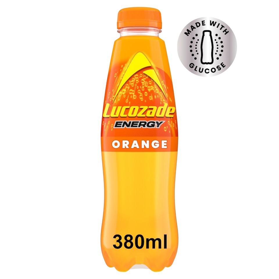 image 1 of Lucozade Energy Orange 4 X 380Ml
