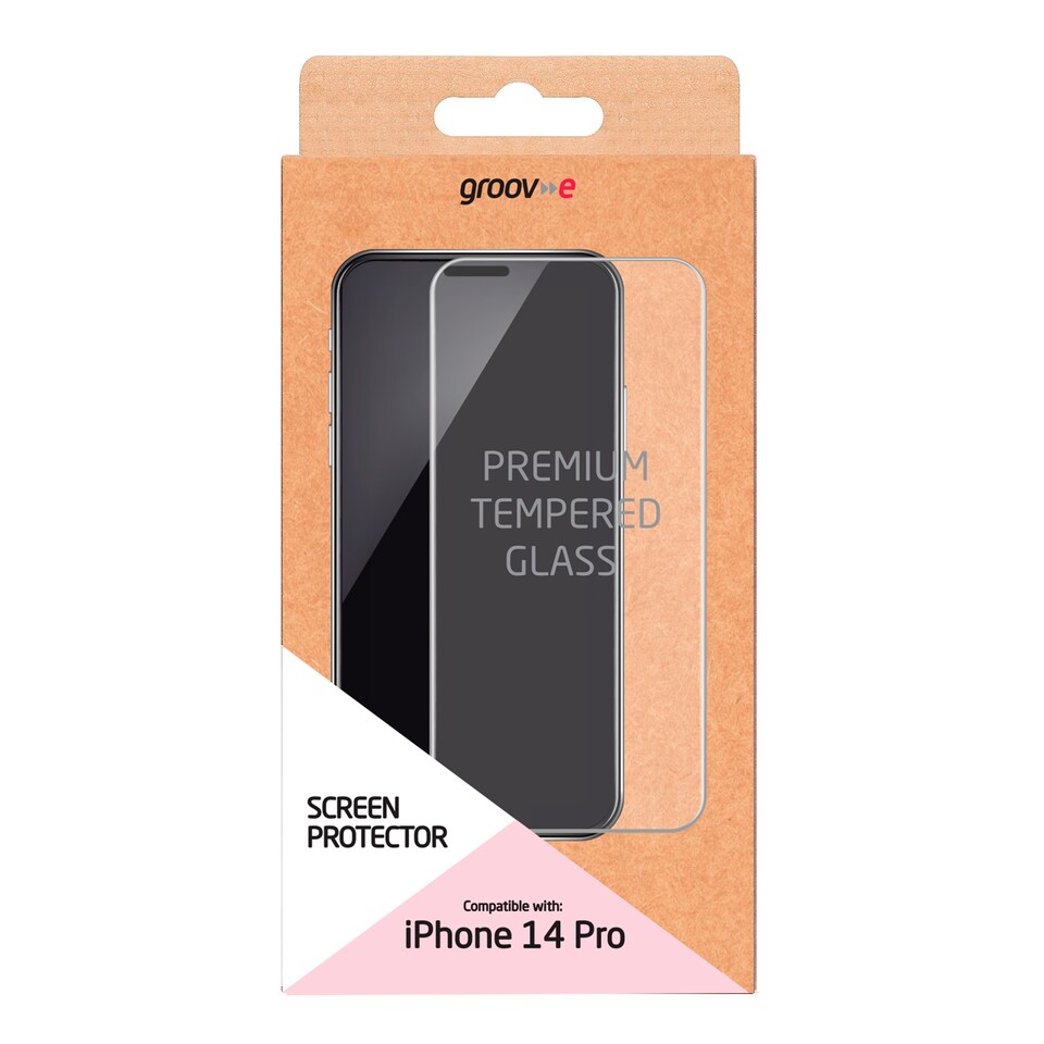 image 1 of Groov-E Iphone 14 Pro Screen Protector