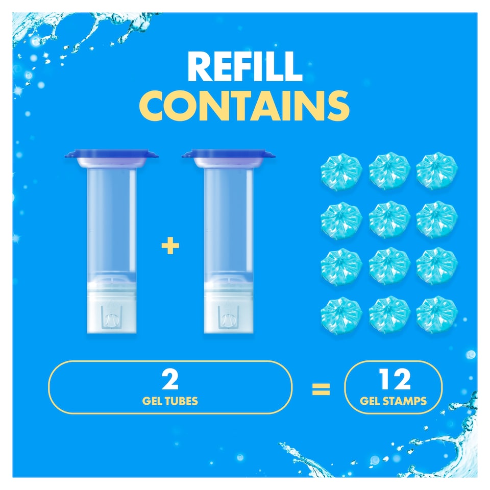 image 1 of Duck Fresh Discs Toilet Cleaner Refills - Marine 2 x 36ml