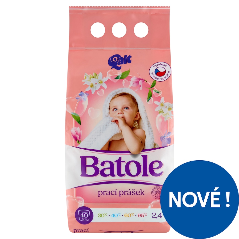 Obrázek 1 pro produkt Qalt Batole Prací prášek 40 praní 2,4kg