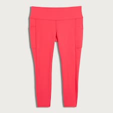 F&F Active ULTRAMOVE High Waisted Pocket Leggings in Red