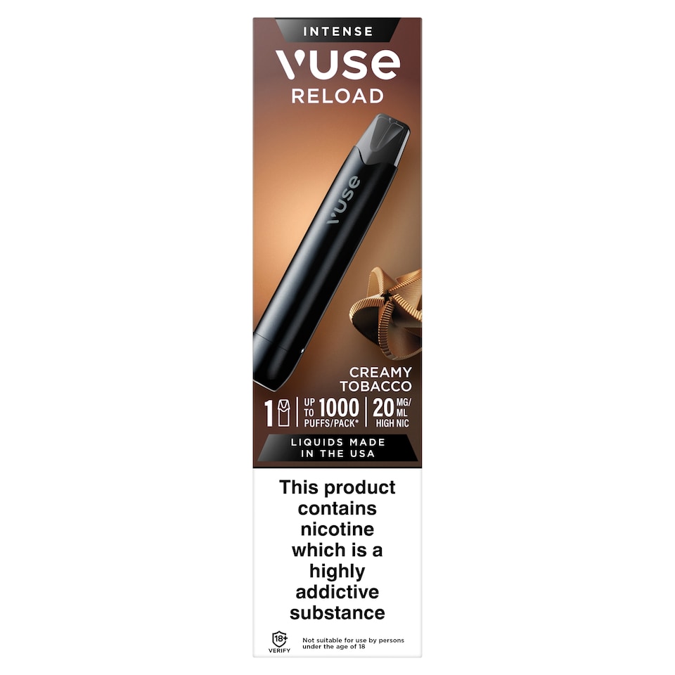 Vuse Go Reload 1000 Pen Creamy Tobacco 20mg/ml Kit 2ml
