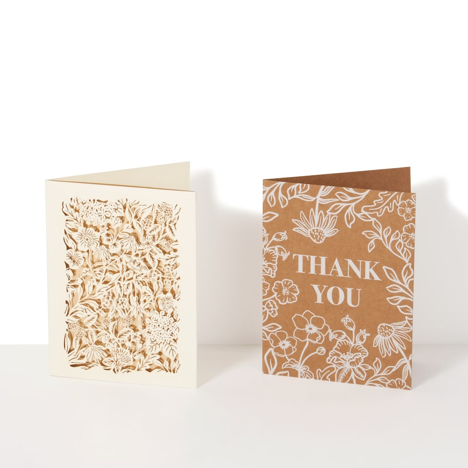 image 1 of Paperchase Full Bloom A6 Notecards 6pk