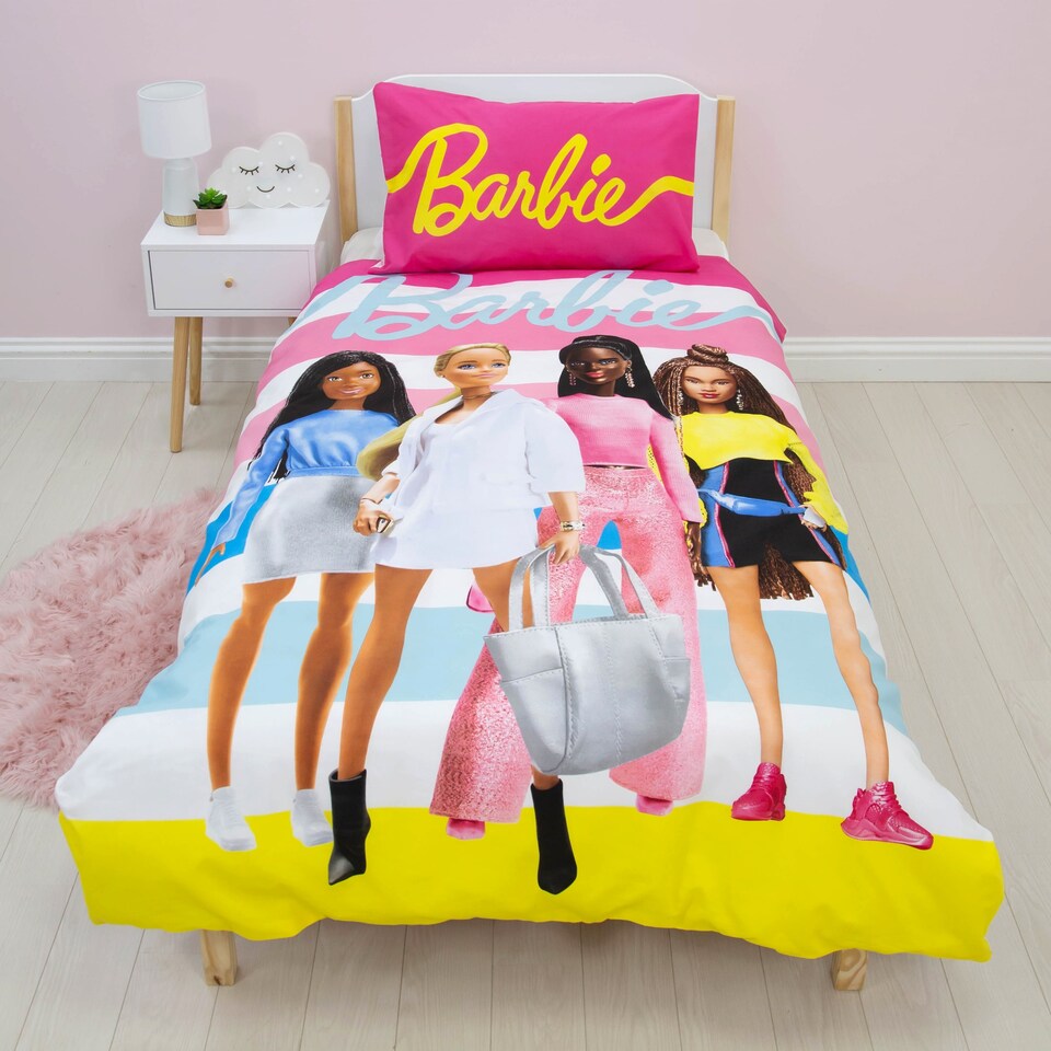image 1 of Barbie Duvet Set Single