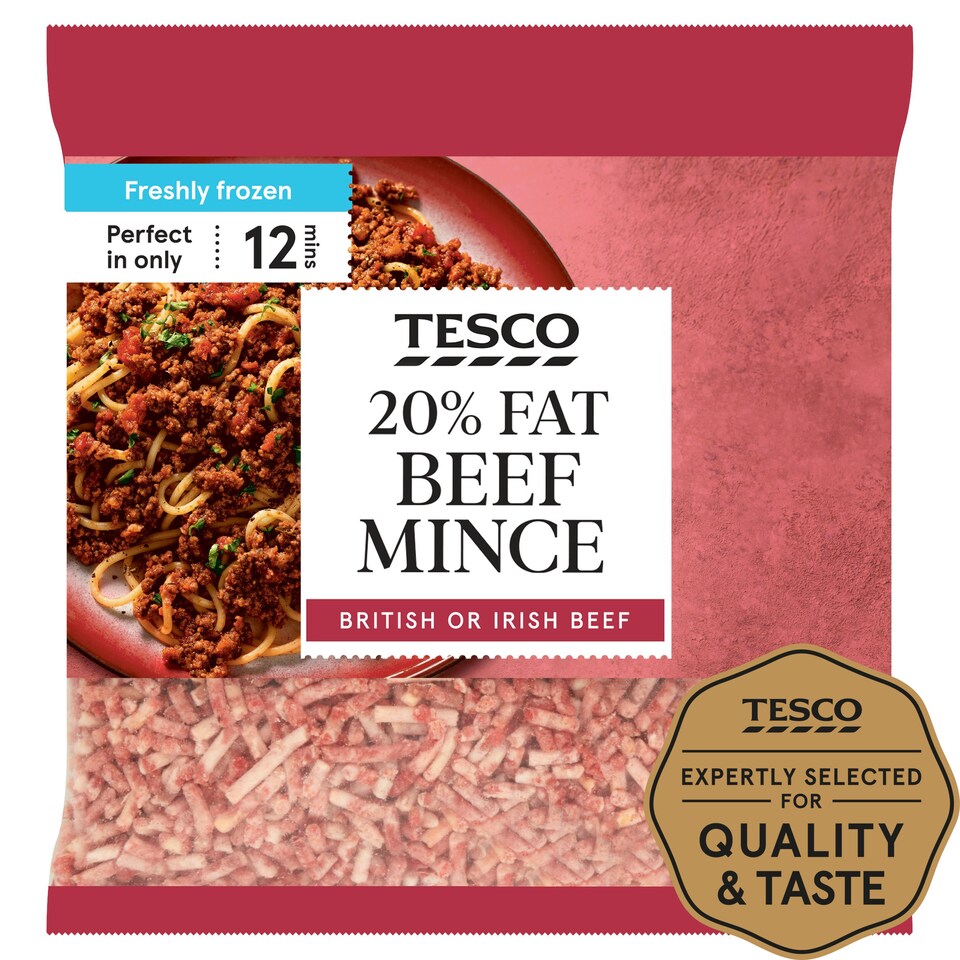 Tesco Minced Beef 20 Fat 1Kg Tesco Groceries