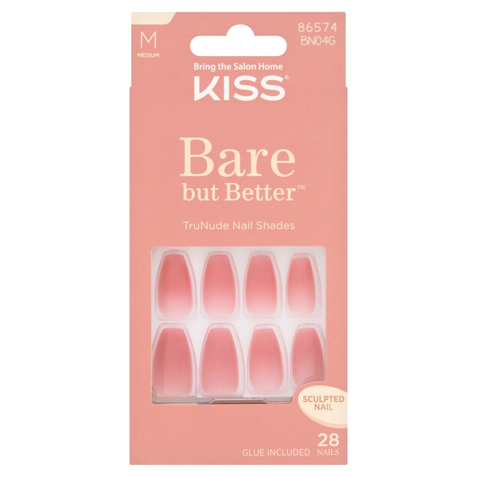 KISS Bare But Better False Nails