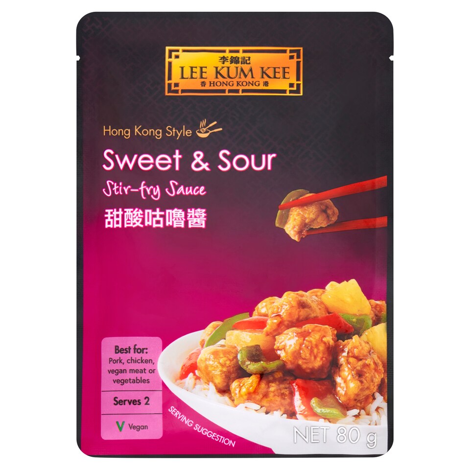 Lee Kum Kee Sweet & Sour Stir-Fry Sauce 80g