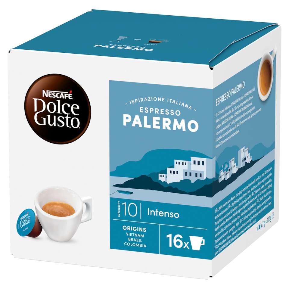 NESCAFÉ Dolce Gusto Espresso Palermo kávékapszula 16 x 7 (112 g)  1. kép