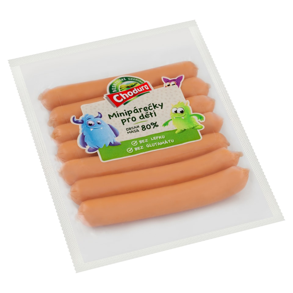 Obrázek 1 pro produkt Chodura Minipárečky pro děti 220g