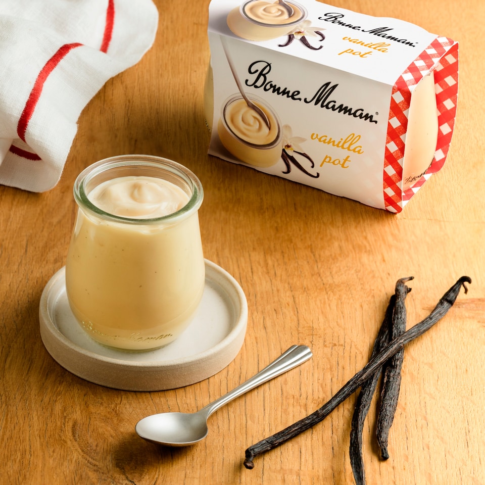 image 1 of Bonne Maman Vanilla Pot 2x115g