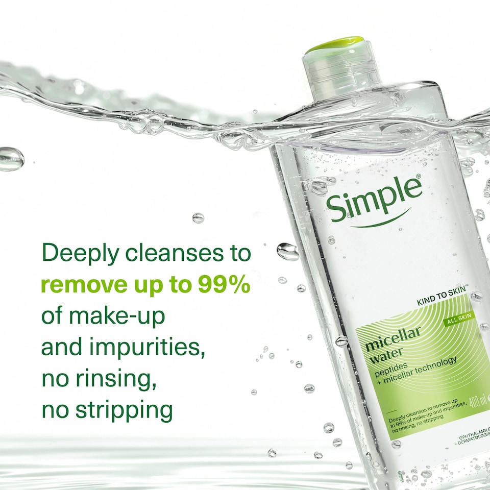 image 1 of Simple Kind To Skin Micellar Water 200ml