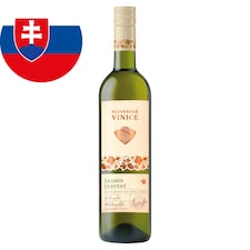 Slovenské Vinice Tramín červený slovenské akostné odrodové biele suché víno 0,75 l