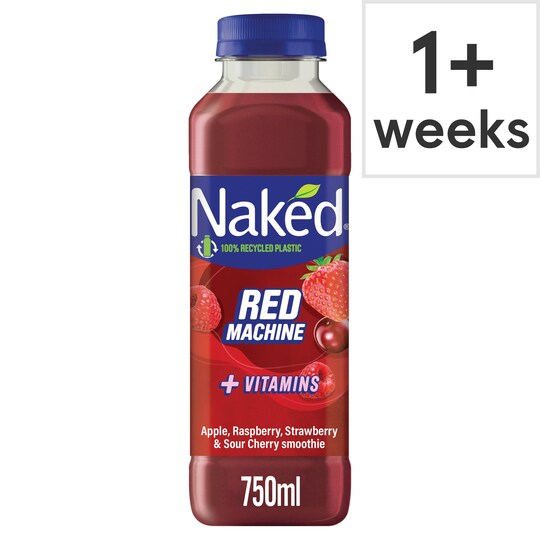 Naked Red Machine Smoothie 750Ml Tesco Groceries