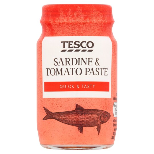 Tesco Sardine & Tomato Paste 75G Tesco Groceries