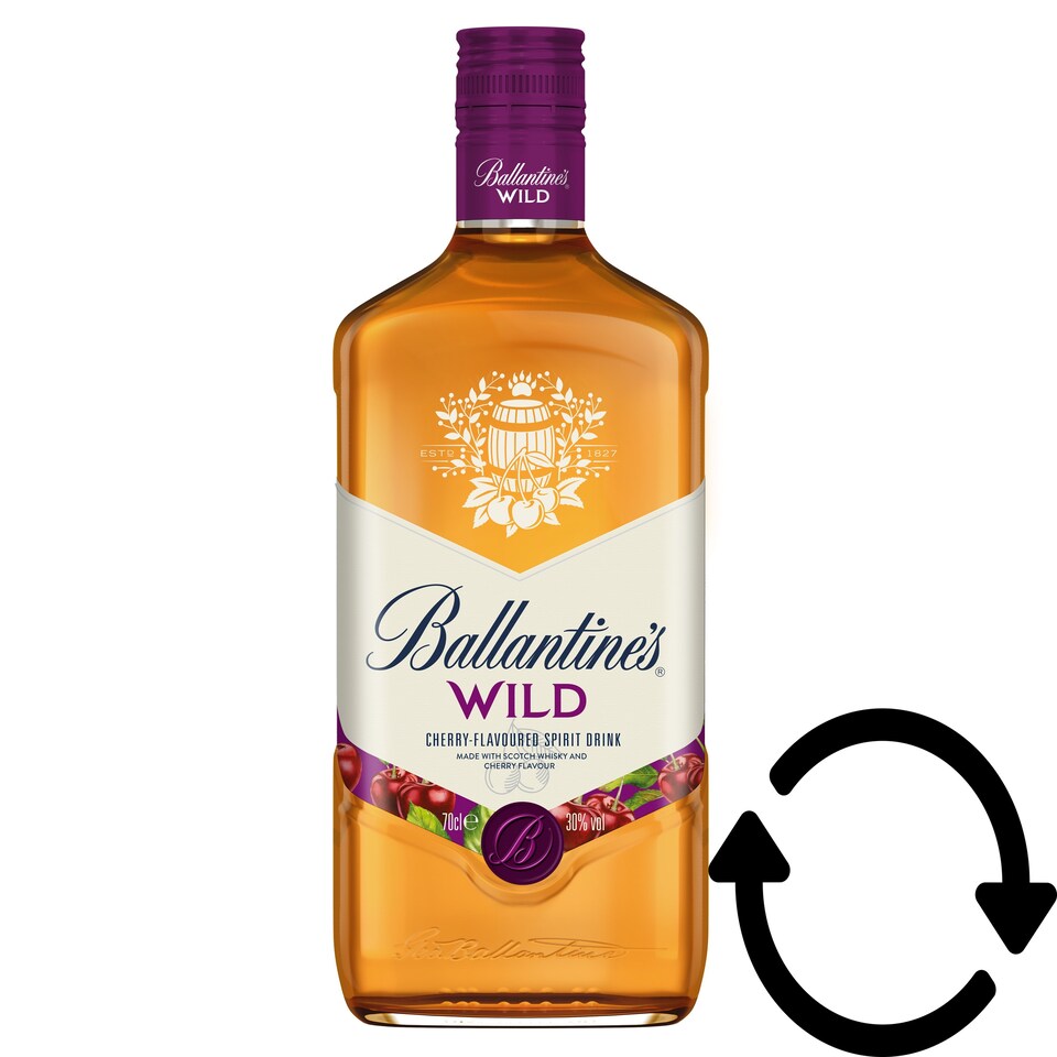 Ballantine's Wild cseresznye ízesítésű skót whisky-ből készült szeszesital 30% 0,7 l
