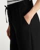 image 3 of F&F Wide Leg Drawstring Trousers in Black