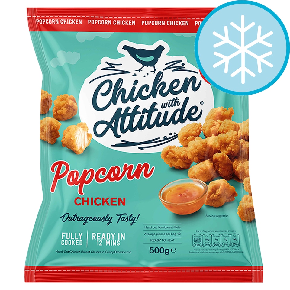 Chicken With Attitude Popcorn Chicken 500G