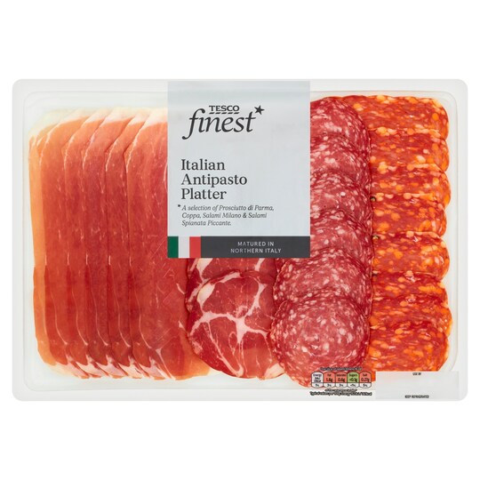 Tesco Finest Italian Antipasto Platter 188G Tesco Groceries