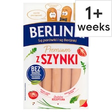 Berlinki Premium Z Szynki Pork Sausage 225g