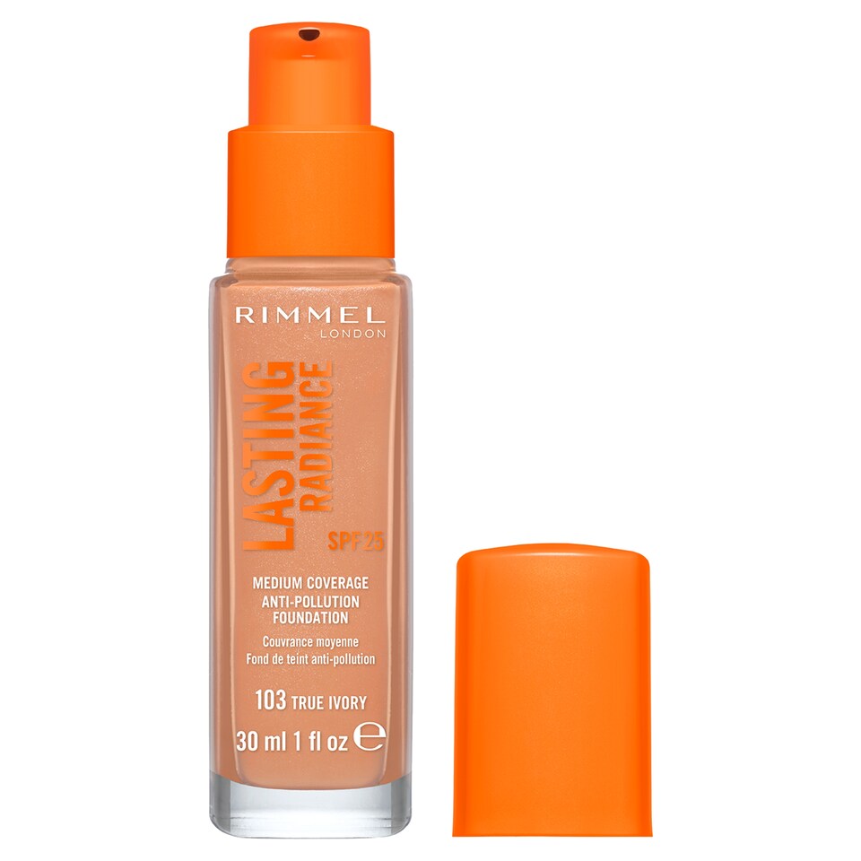 image 1 of Rimmel Lasting Radiance Foundation 30Ml True Ivory