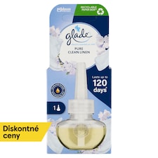 Glade Pure Clean Linen elektrický tekutý osviežovač vzduchu náplň 20 ml 