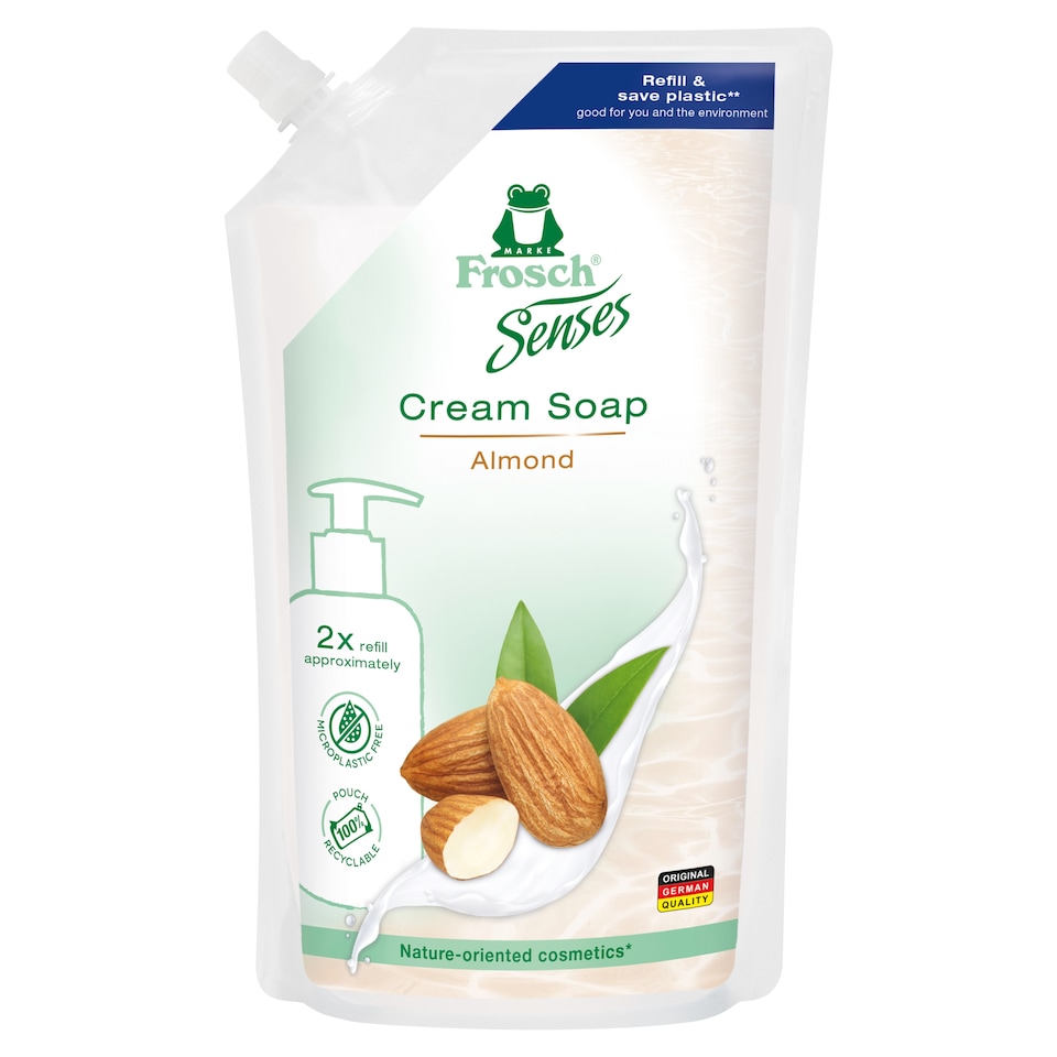Frosch Senses mandula krémszappan 500 ml