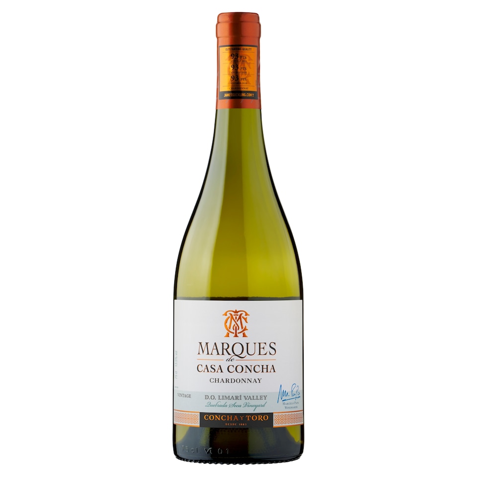 image 1 of Marques De Casa Concha Chardonnay 75Cl